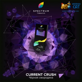 Заказать кальянный табак Spectrum Hard Current Crush (Спектрум Хард Черная Смородина) 40г онлайн с доставкой всей России